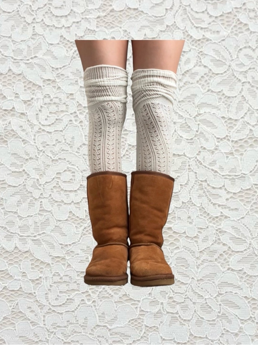ugg australia classic tall chestnut suede sheepskin slipper boots